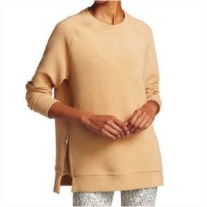 VARLEY Manning Ribbed Sweatshirt Gold
